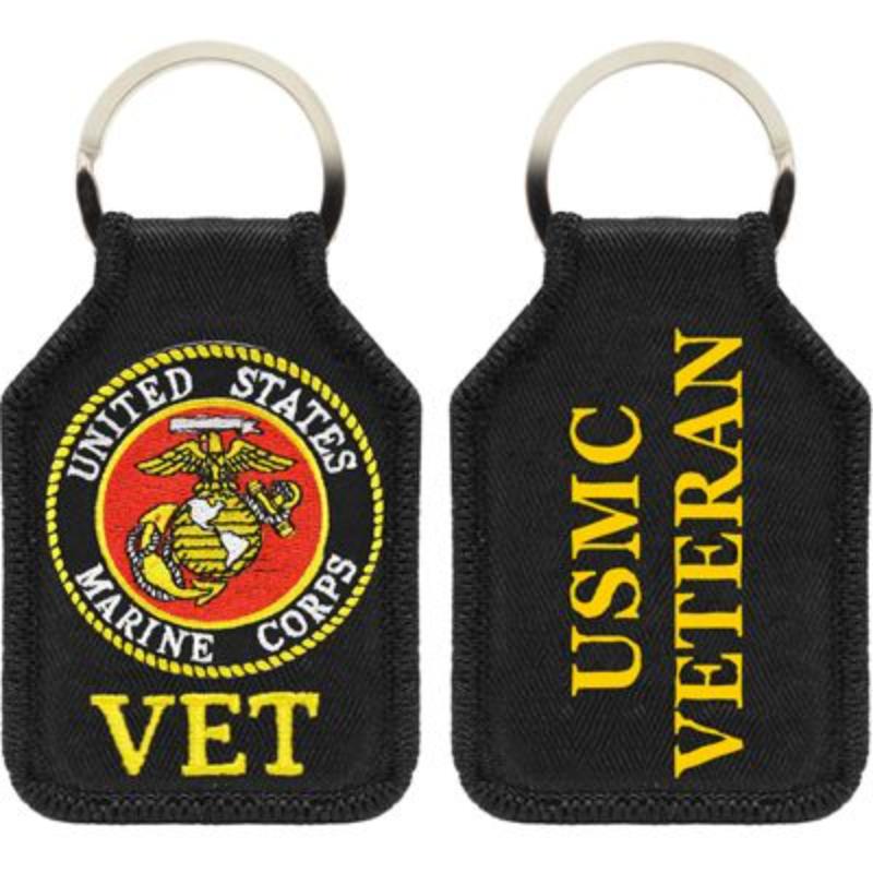 KC0158 Key Ring - USMC, Veteran - Embark - 1.88 x 2.75 in.