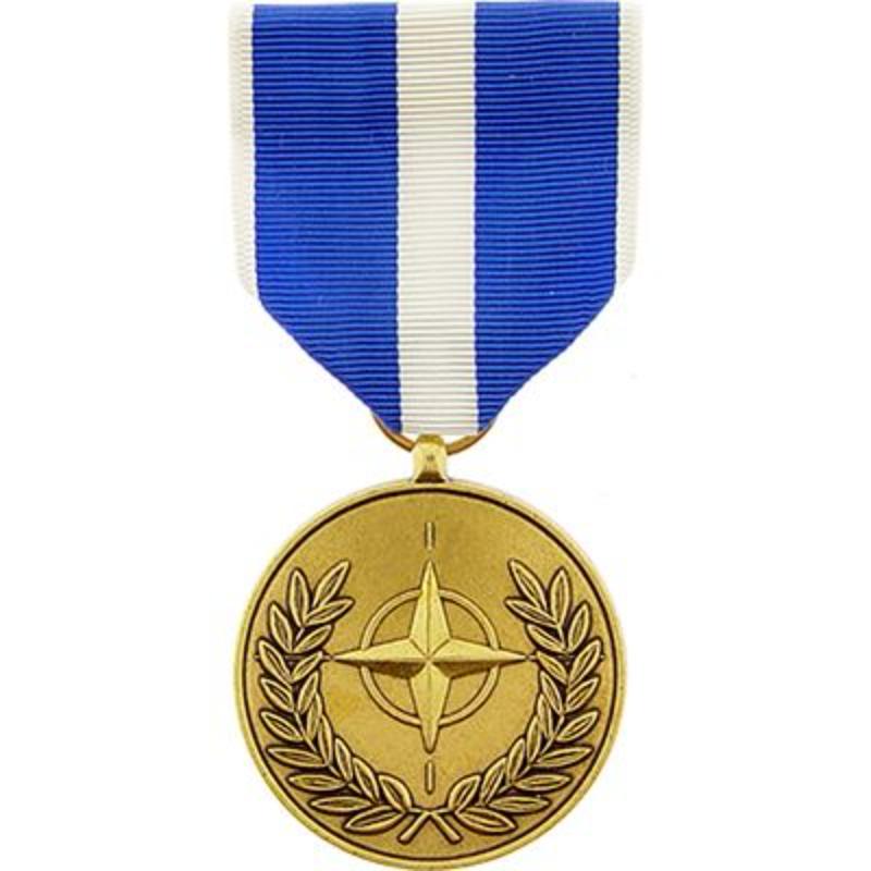 M0258 Medal - Nato, Kosovo Service - 2.88 in.