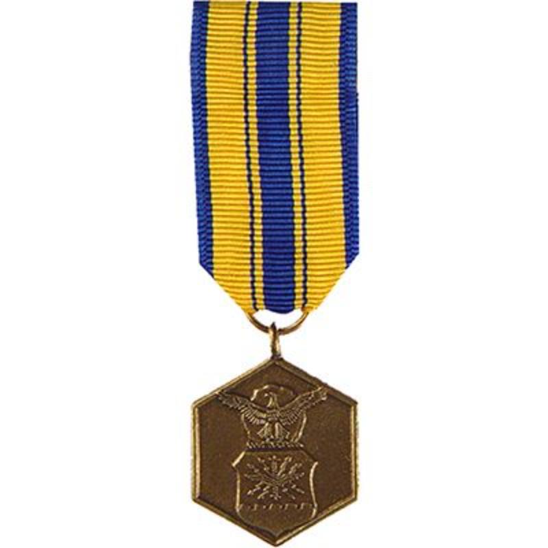 M2027 Mini Medal - USAF, Commendation - 2.25 in.