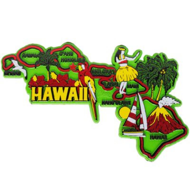 MG0012 Magnet - Hawaii - 3 to 4 in.