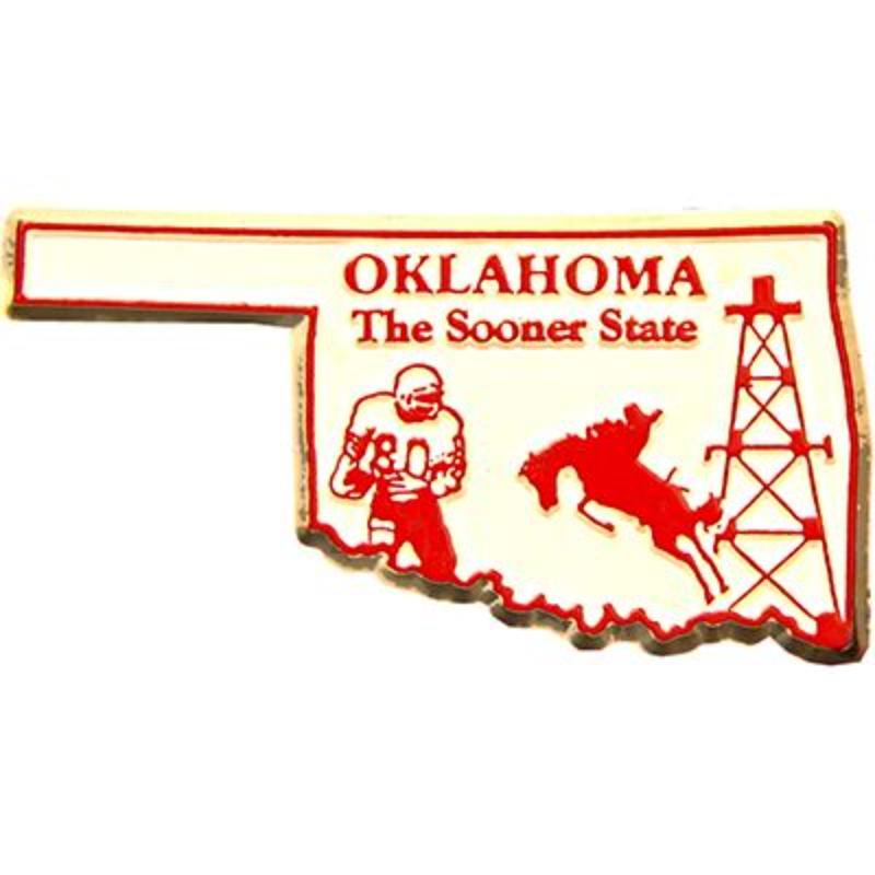 MG0037 Magnet - Oklahoma - 2 in.