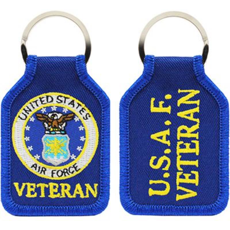 KC0072 Key Ring - USAF, Veteran - Embark - 1.88 x 2.75 in.