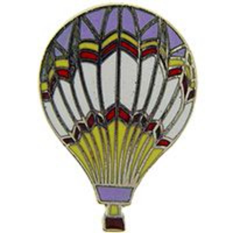 P00397 Pin - Hot Air, Purple Top - 1 in.