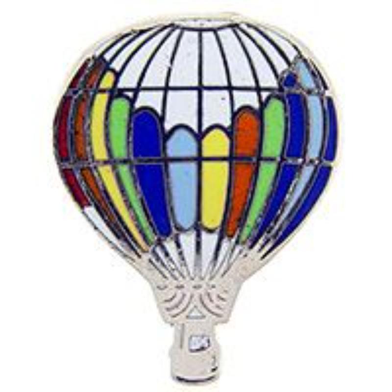P00399 Pin - Hot Air, White Top - 1 in.
