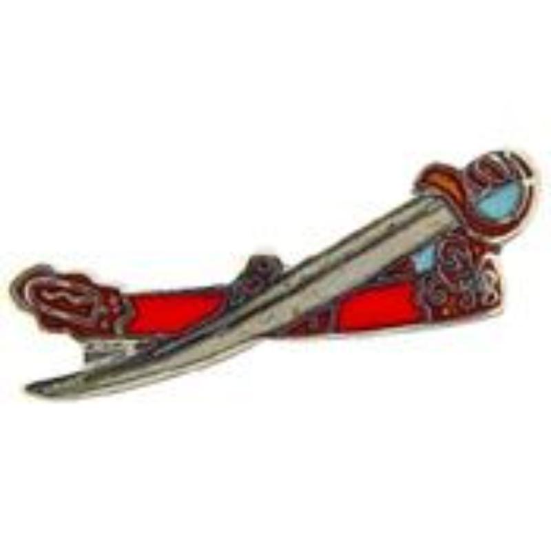 P00705 Pin - Sword, Saber - 1.63 in.