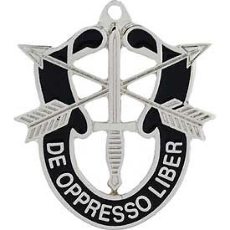 KC2043 Key Ring - Army, Special Force, Bright-Shine - 1.63 in.