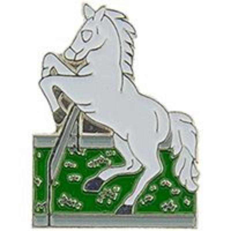 P00709 Pin - Horse, Rearing - 1 in.