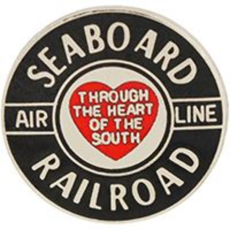 P01019 Pin - RR, Seaboard Railroad - 1 in.