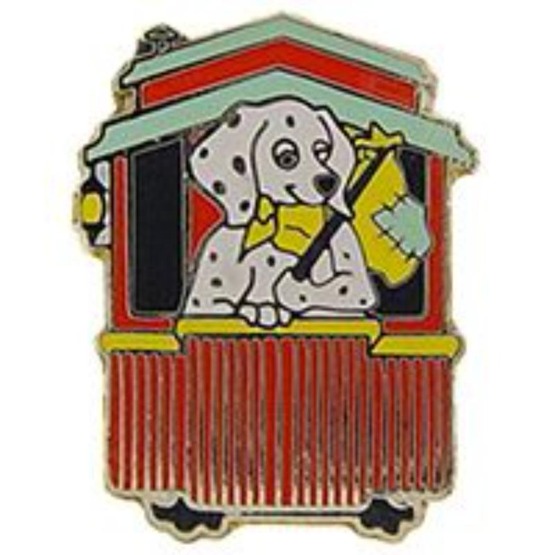 P01080 Pin - RR, Dog, Caboose - 1 in.