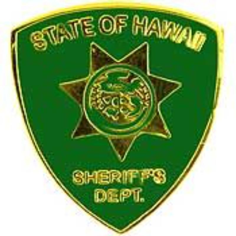 Picture of Eagle Emblems P02511 Pin - Police Patch&#44; Hawaii - 1.125 in.