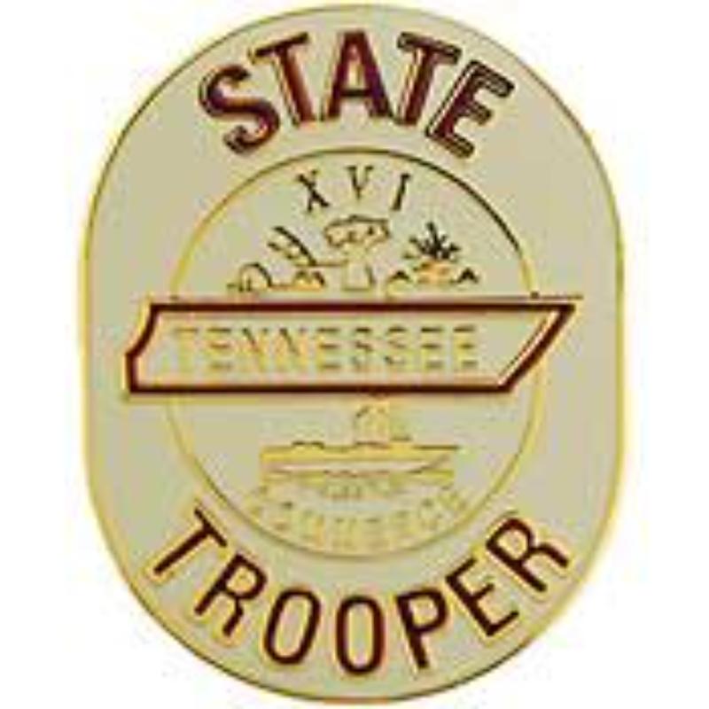 Picture of Eagle Emblems P02542 Pin - Police Patch&#44; Tennessee - 1.125 in.