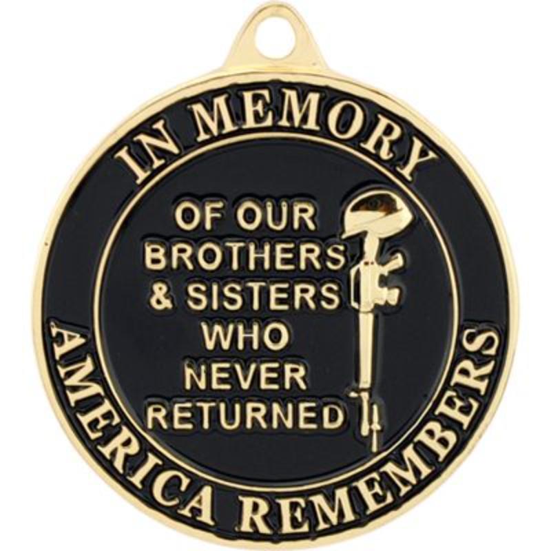 KC2500 Key Ring - Kia, In Memory, Bright-Shine - 1.5 in.