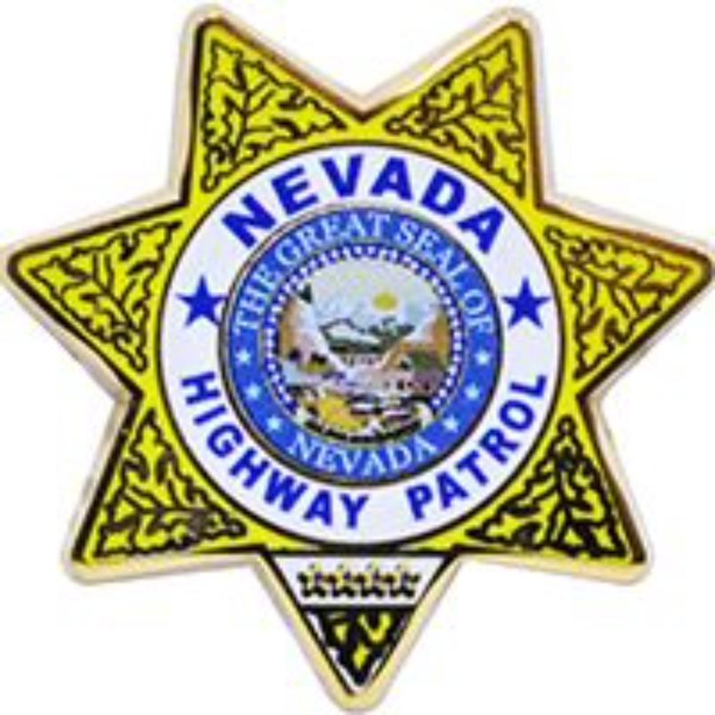 P02628 Pin - Police decal, Nevada - 1.625 in.