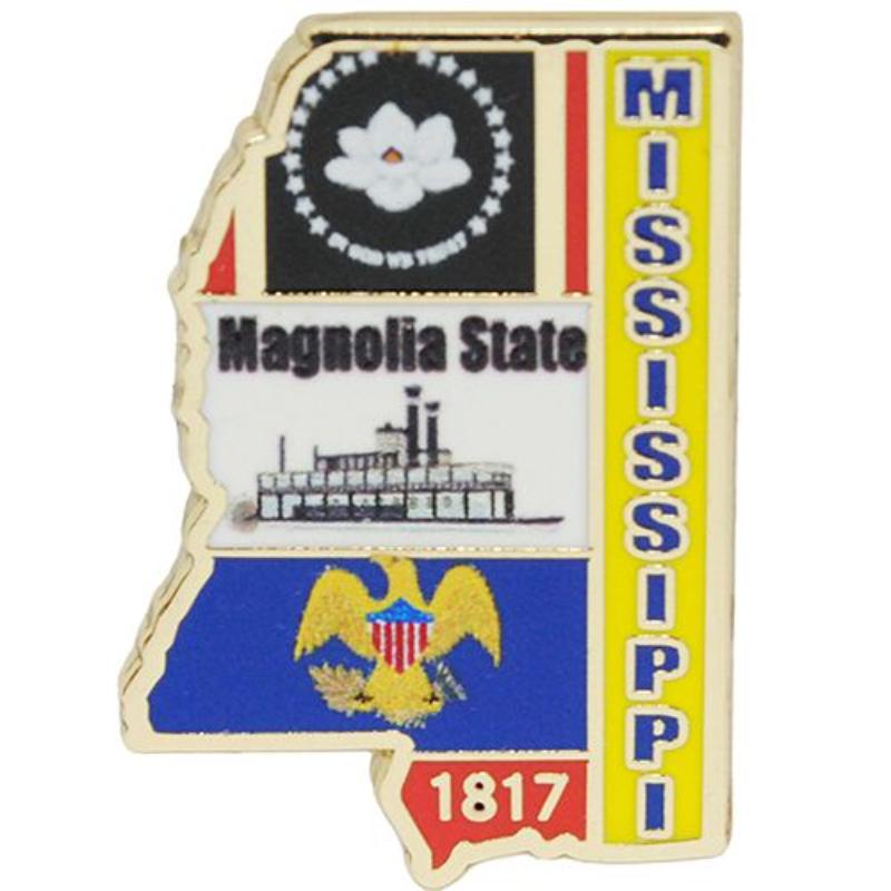 P09225 Pin - Mississippi - 1 in.