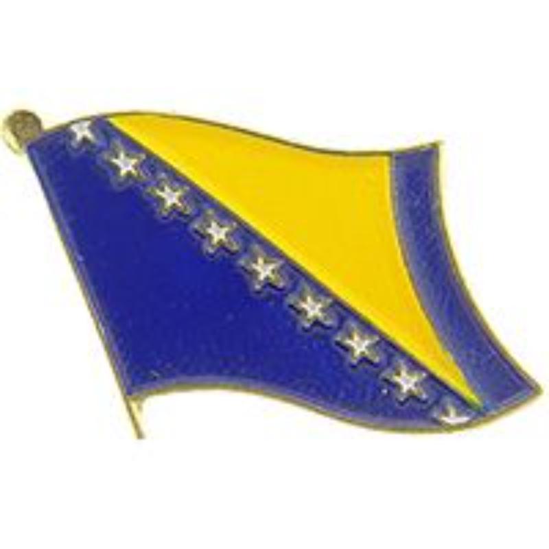 P09630 Flag Pin - Bosnia - 1.625 in.