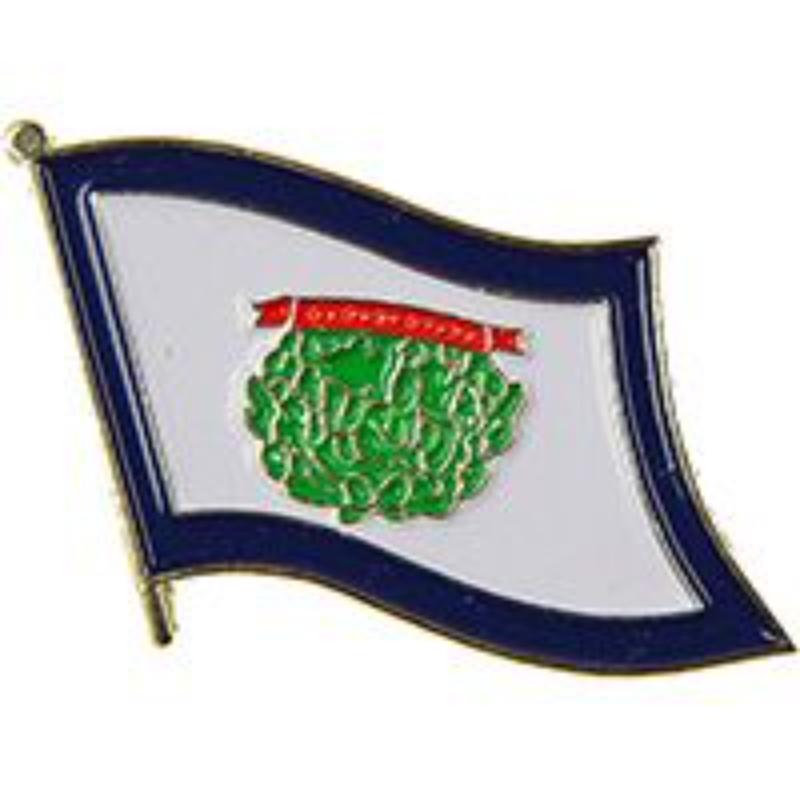 P09949 Flag Pin - West Virginia - 1.625 in.