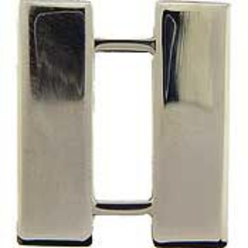 Army Captain Rank Insignia - Silver - 1 in. - Durable Material
