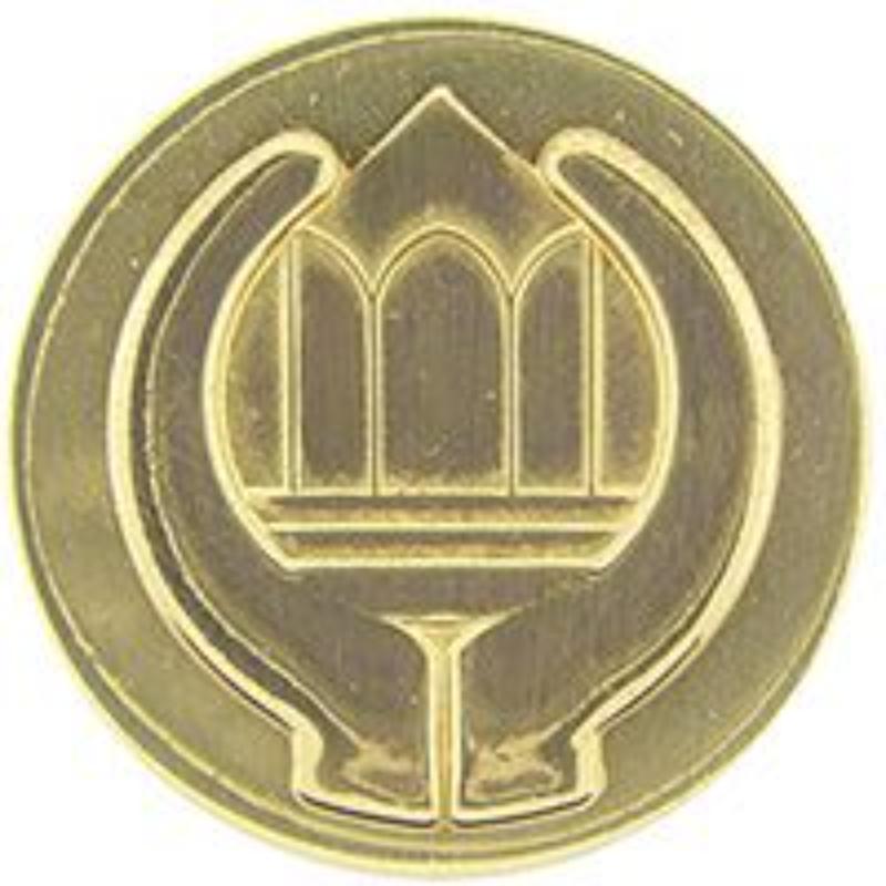 Army Chaplain Assistant Pin - Gold - 1 in. - Durable Design