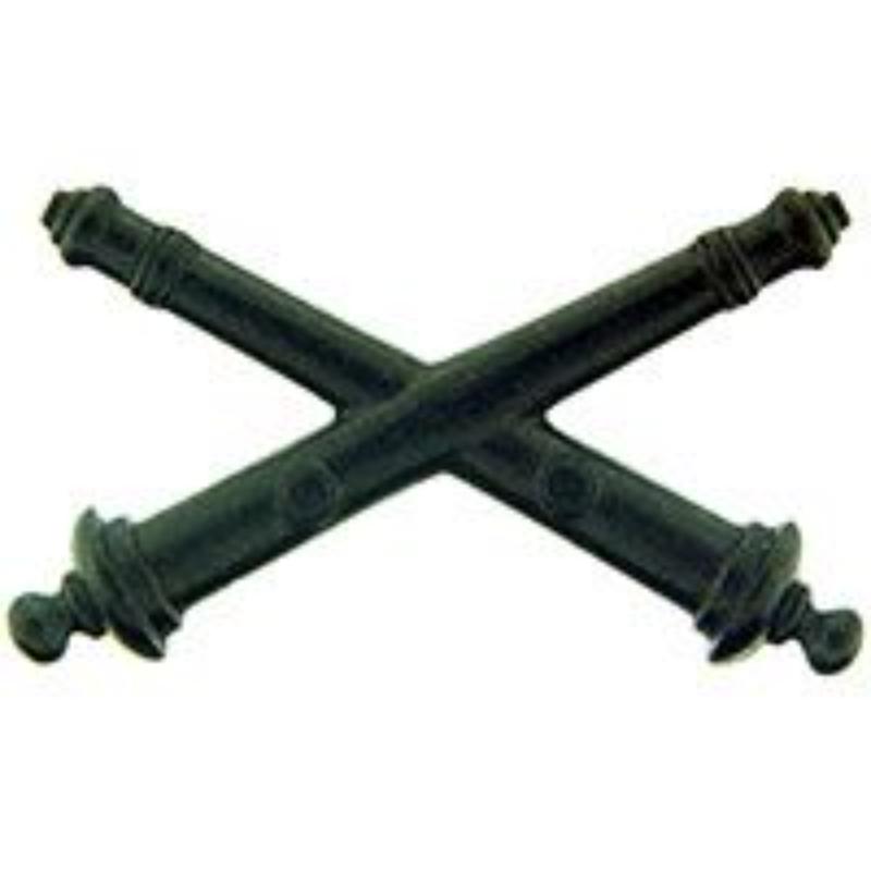 Army Artillery Pin - Gold - 1.38 in. - Durable Military Design