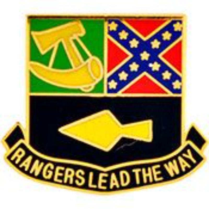 P12326 Pin - Army, Ranger, Lead The - 1 in.