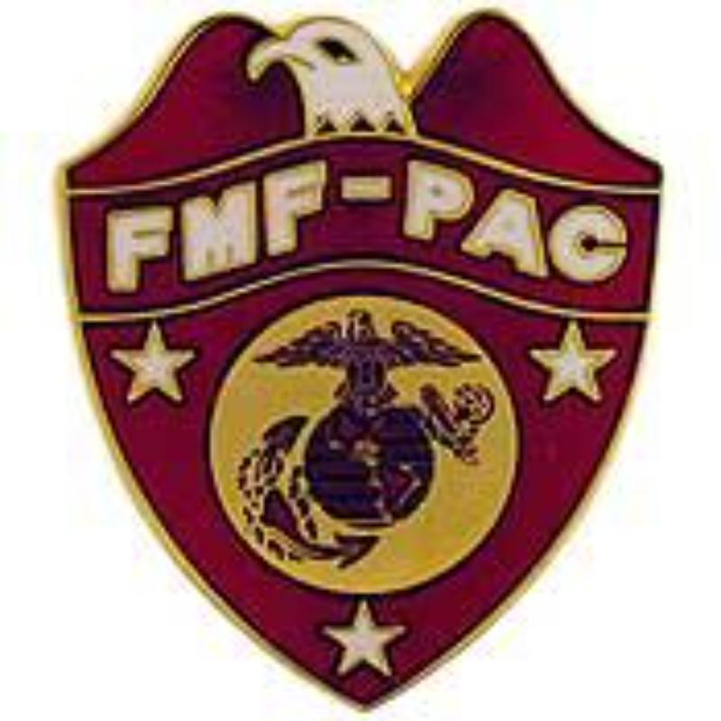 P12617 Pin - USMC, FMF Pacific - 1 in.