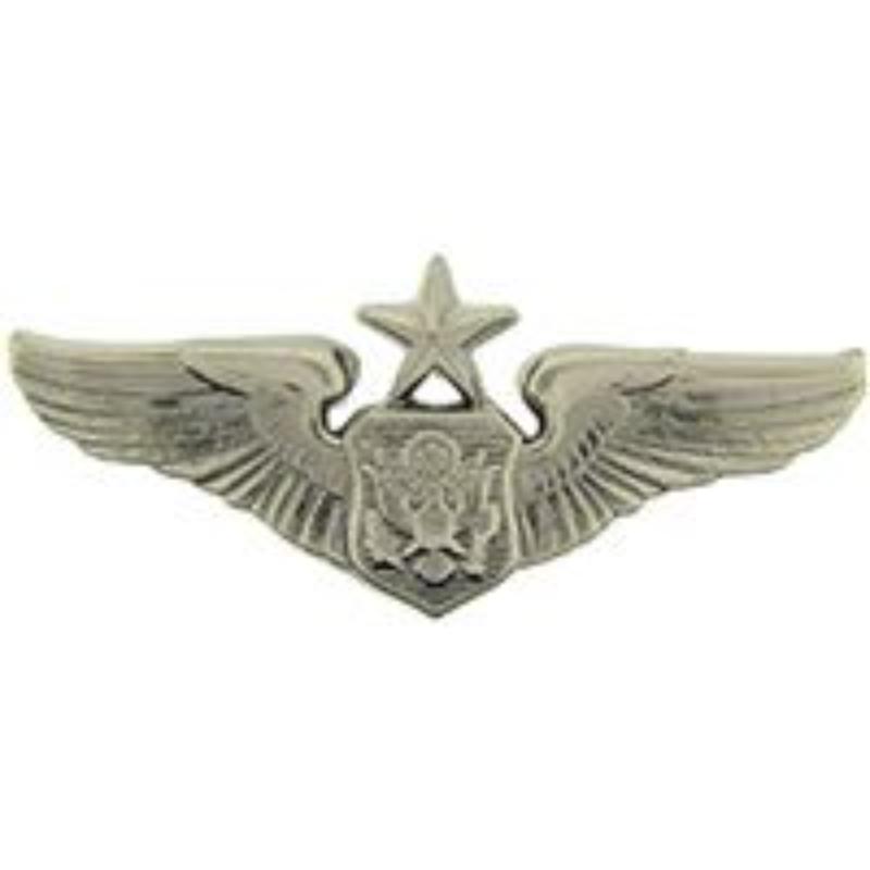 Mini Wing Pin - USAF Aircrew Officer Senior - 1.25 in. - Durable Design