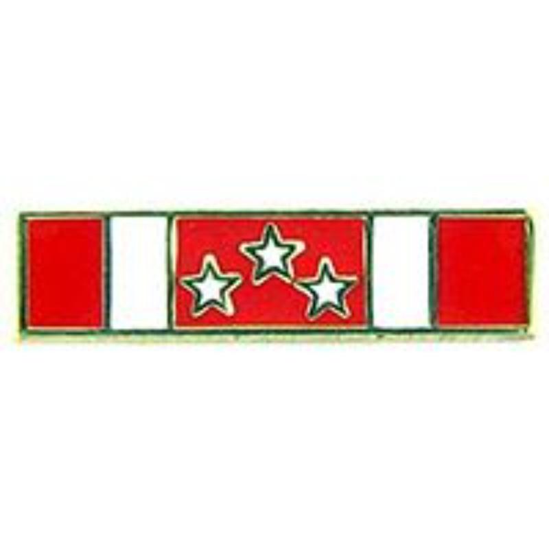 P14077 Pin - Ribbon, Philippine Defense - 0.69 in.