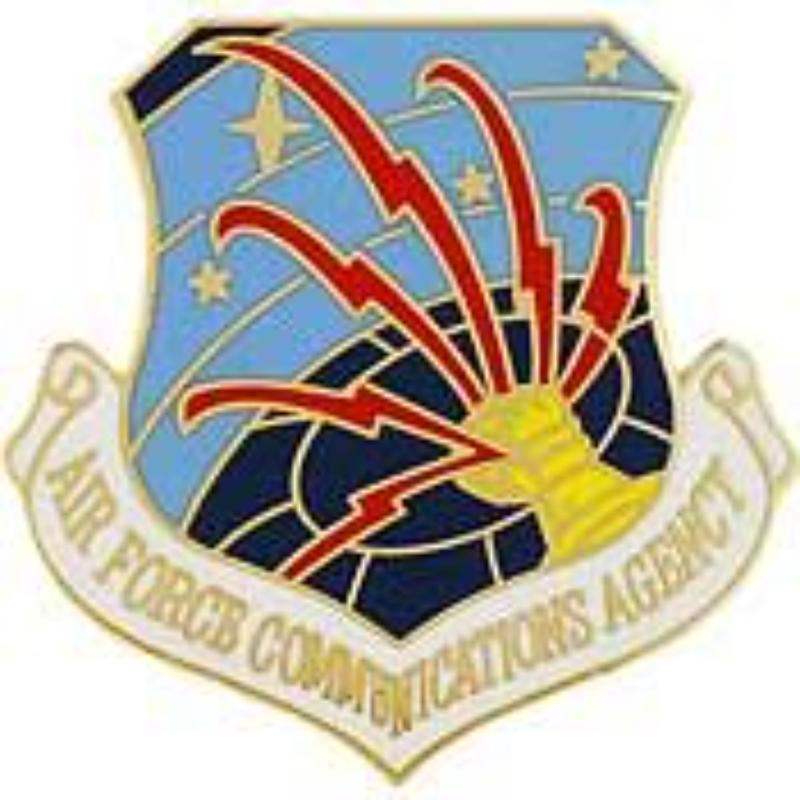 P14147 Pin - USAF, Communication Agency - 1.125 in.