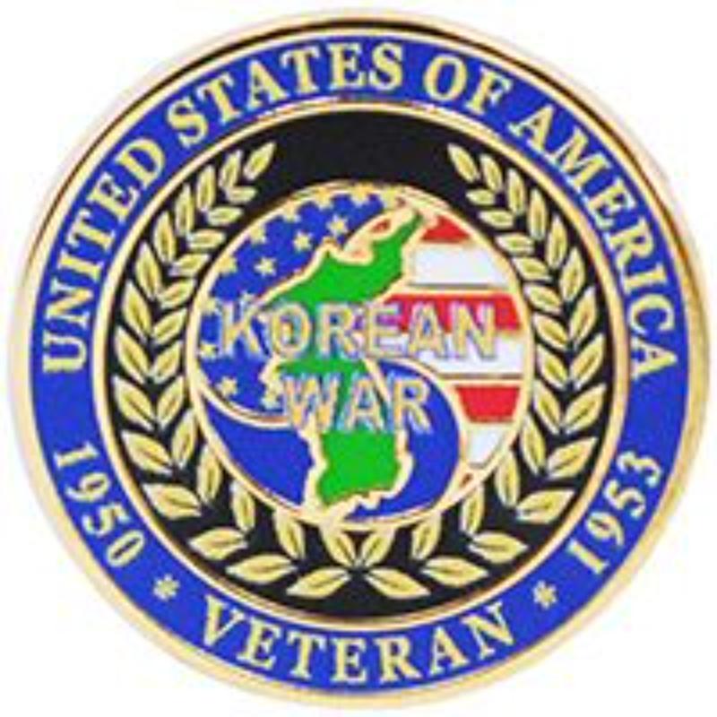 P14169 Pin - Korea, Commemorative - 1 in.