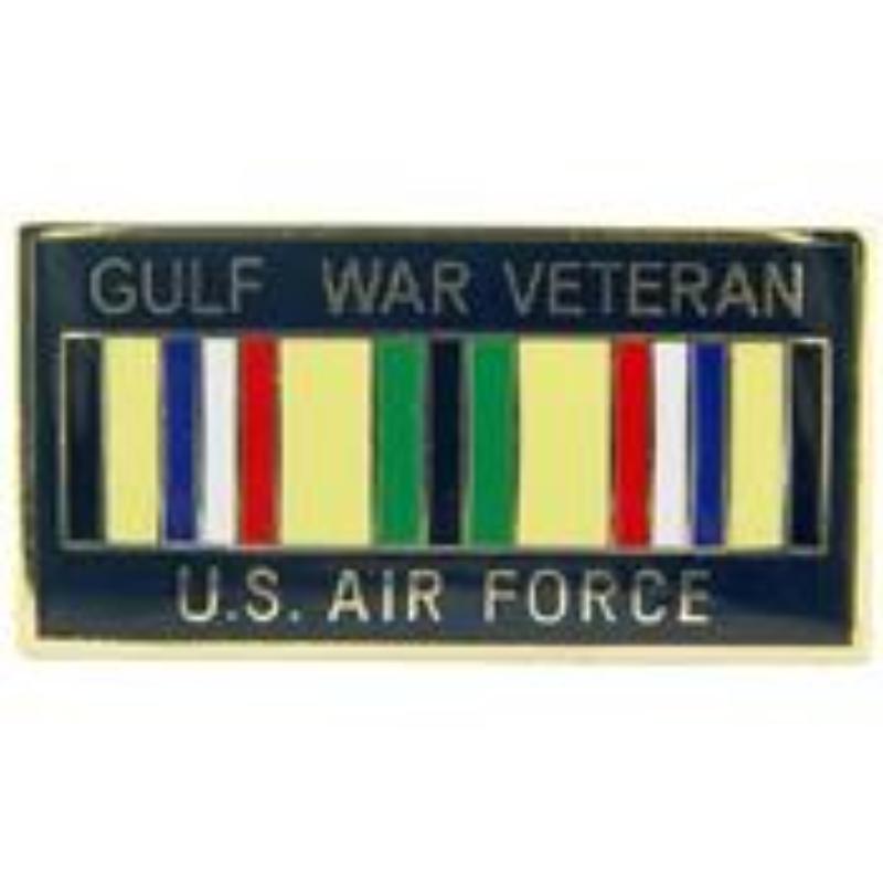 P14245 Pin - Gulf War, USAF, Veteran - 1.125 in.