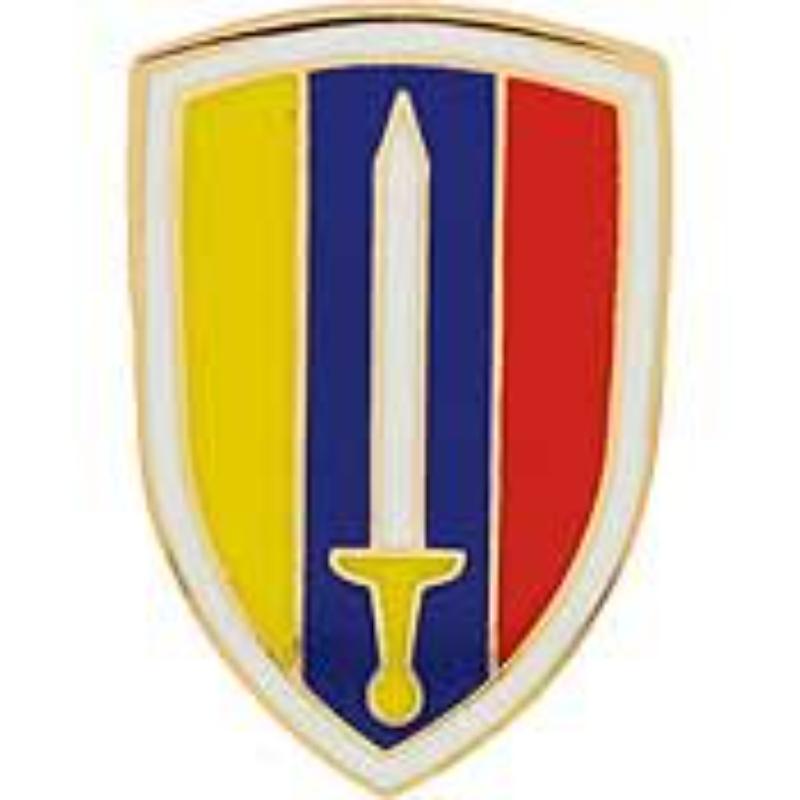P14666 Pin - Vietnam, U.S.Army - 1 in.