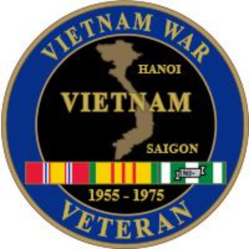 P14678 Pin - Vietnam, War Veteran - 1.625 in.