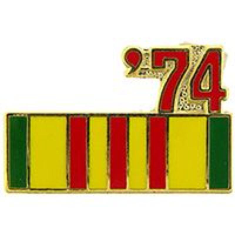 P14802 Pin - Ribbon, Vietnam, 74 ft. - 0.88 in.