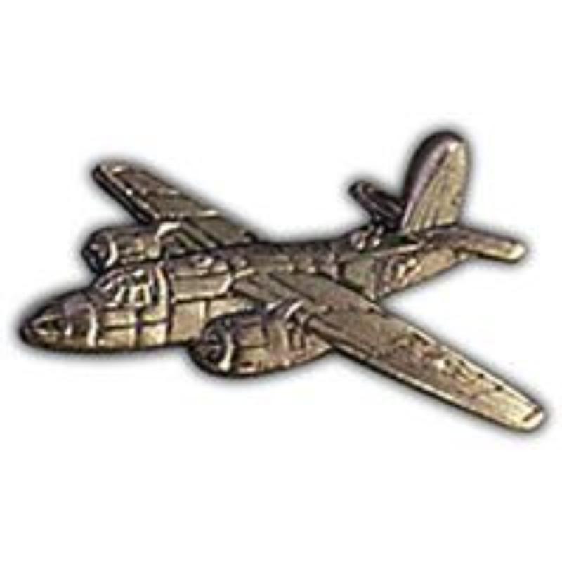 B-26 Marauder Pin - Pewter - 1.38 in. - Military Themed