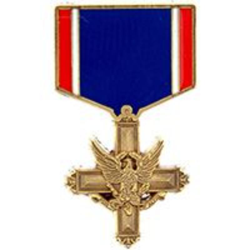 Army Distinguished Service Cross Medal Pin - Gold - 1.181 in. - Durable Design