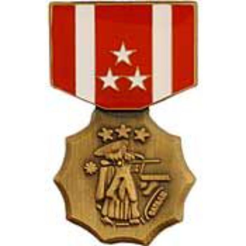 Philippine Defense Medal Pin - Gold - 1.181 in. - Durable Design