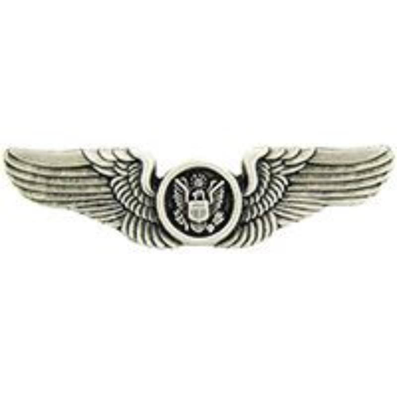 Mini Wing Pin - USAF Aircrew Basic - 1.38 in. - Durable Design