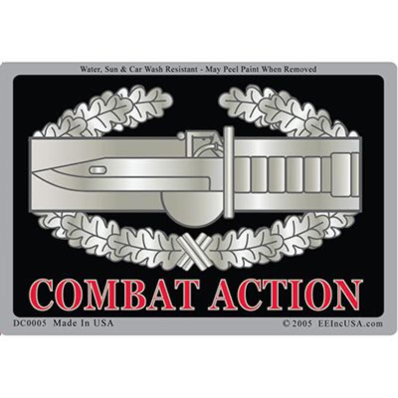 DC0005 Sticker - Army, Cab - 3 x 4.25 in.