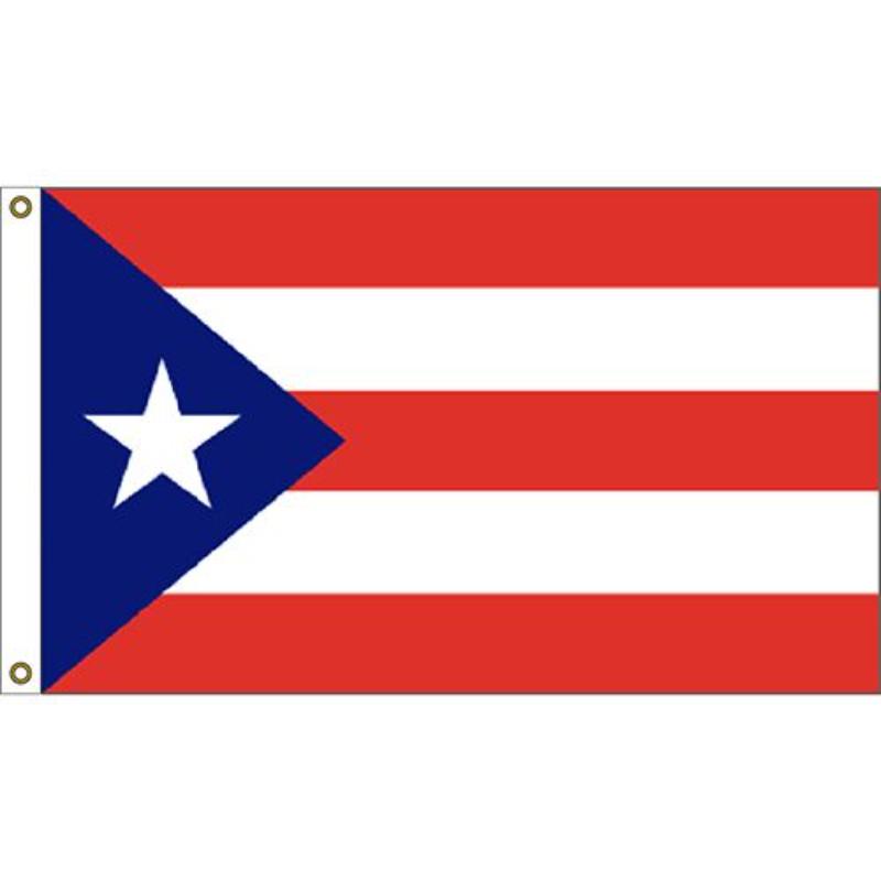 F1091 Flag - Puerto Rico - 3 x 5 ft.