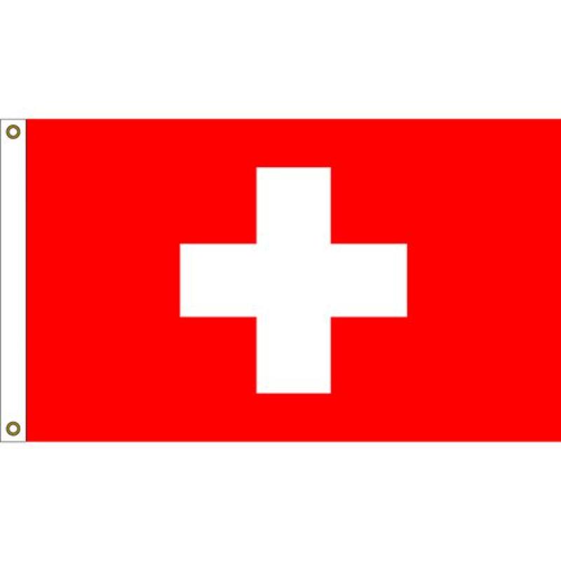 F1108 Flag - Switzerland - 3 x 5 ft.