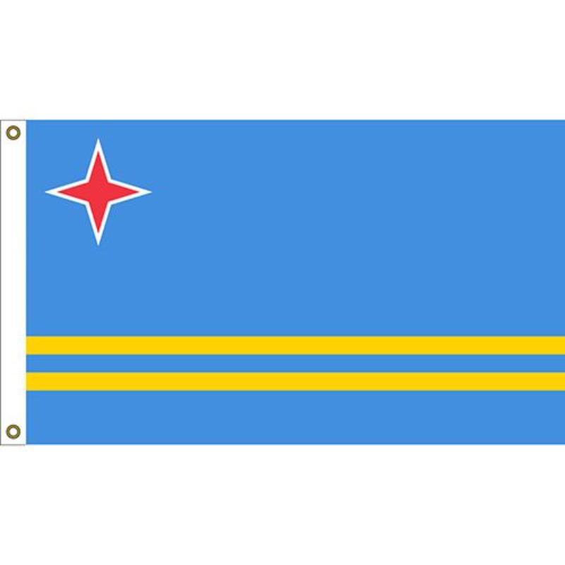 F1168 Flag - Aruba & Neth & Antilles - 3 x 5 ft.