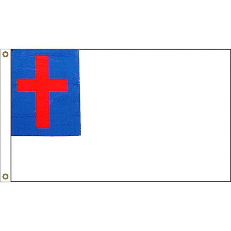 F1406 Flag - Christian - 3 x 5 ft.