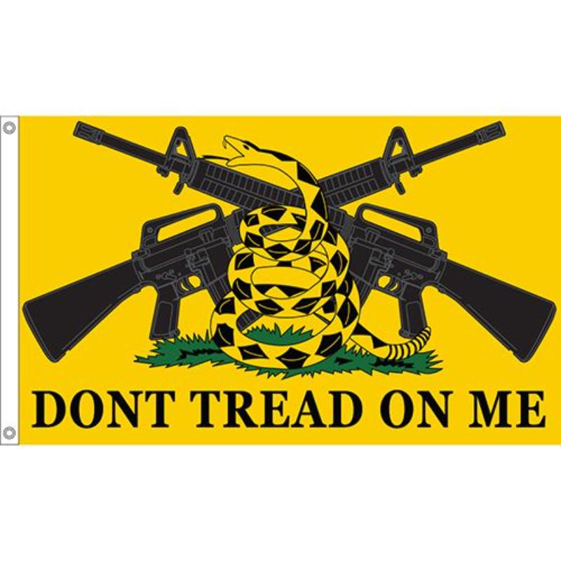 F1467 Flag - Dont Tread on Me M16 - 3 x 5 ft.