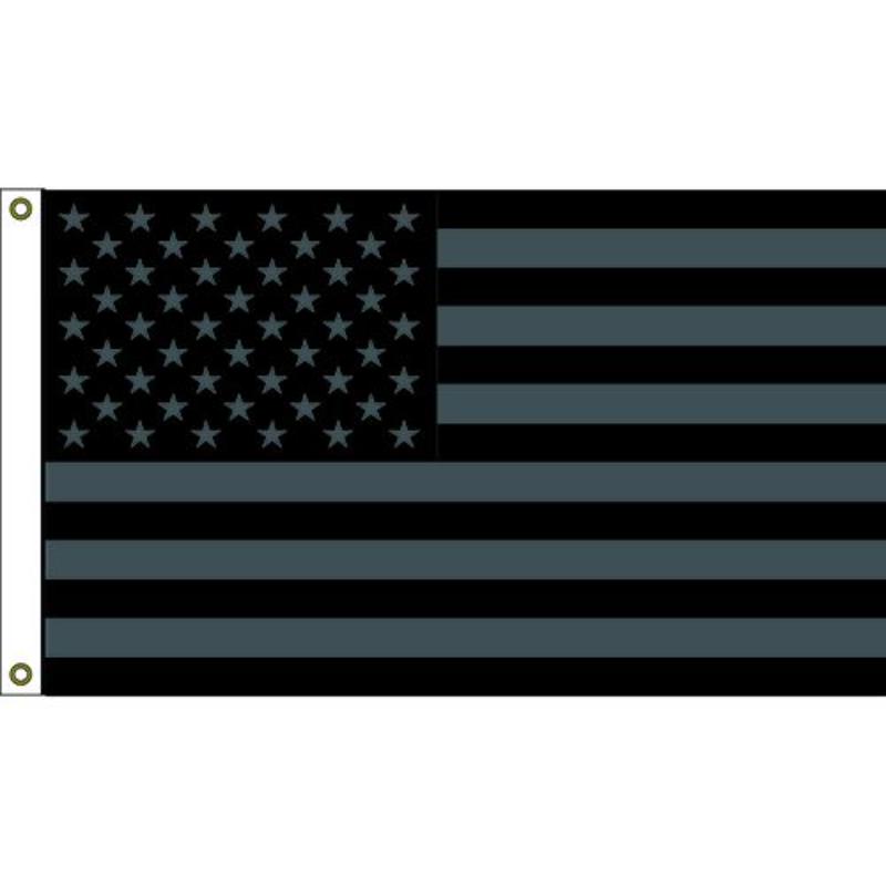 F1468 Flag - USA, Blackout Raider - No Quarter Given - 3 x 5 ft.