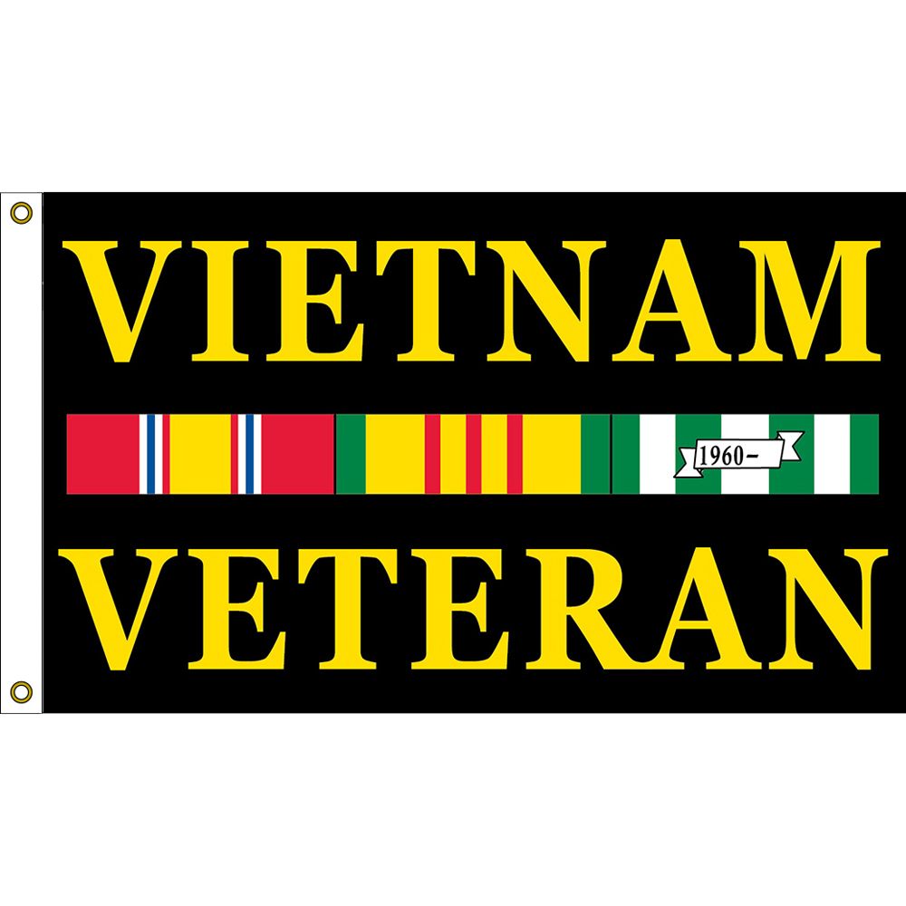 F1473 Flag - Vietnam Veteran, Service - 3 x 5 ft.