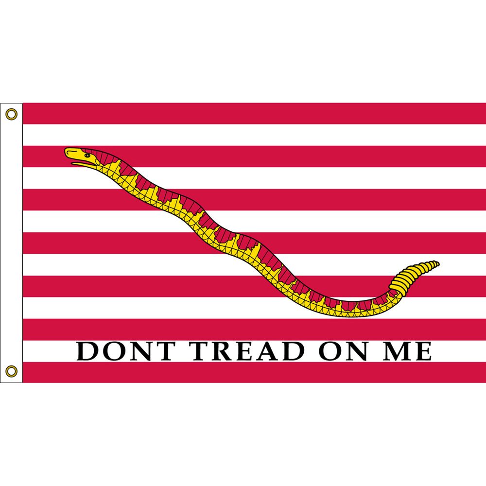 F1476 Flag - USN, 1st Navy Jack - 3 x 5 ft.