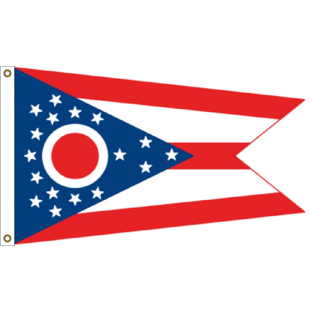 F1536 Flag - Ohio - 3 x 5 ft.