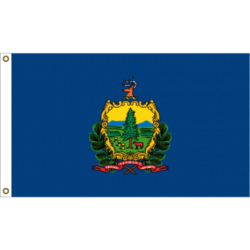 F1546 Flag - Vermont - 3 x 5 ft.