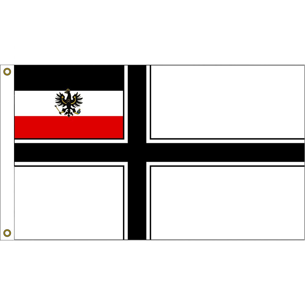 F1805 Flag - Germany, World War I, Jack & CRS - 3 x 5 ft.