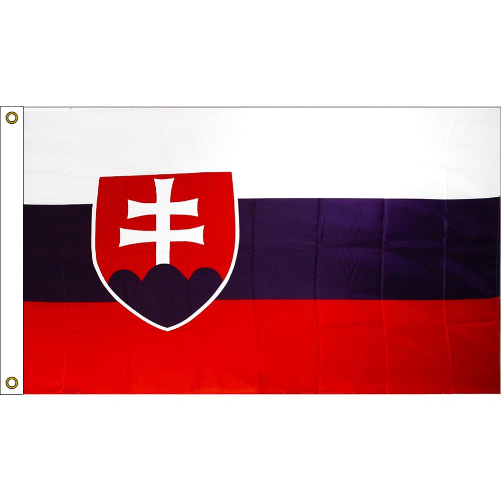 F1863 Flag - Slovakia - 3 x 5 ft.